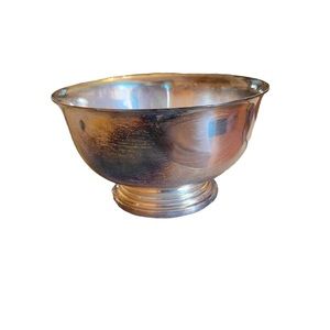 Vintage Gorham Silver E&P YC778 Pedestal Silver Plate 5” Candy/Nut Bowl